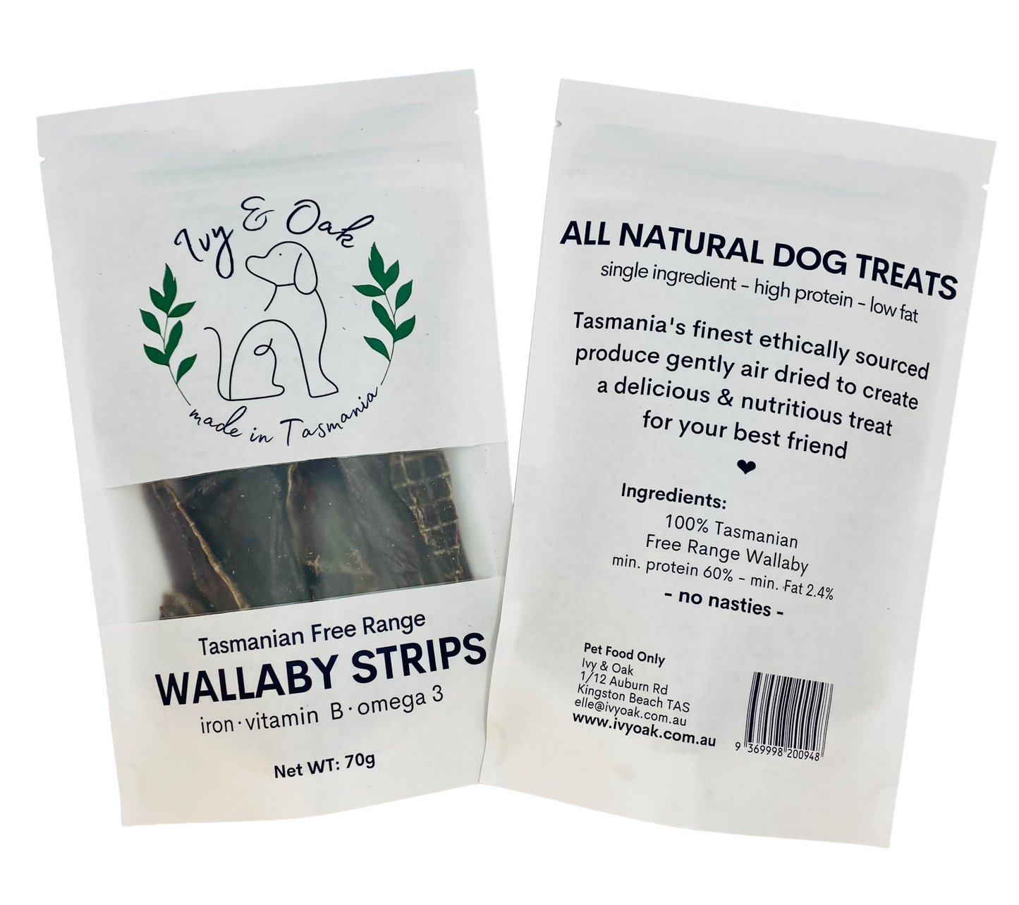 Tasmanian Free Range Wallaby Strips